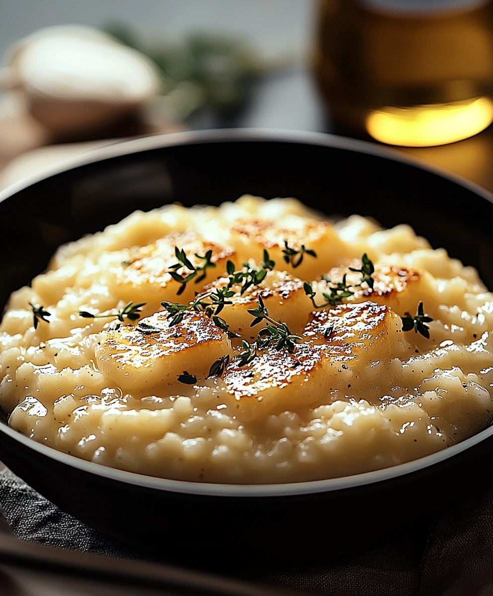 Risotto crémeux