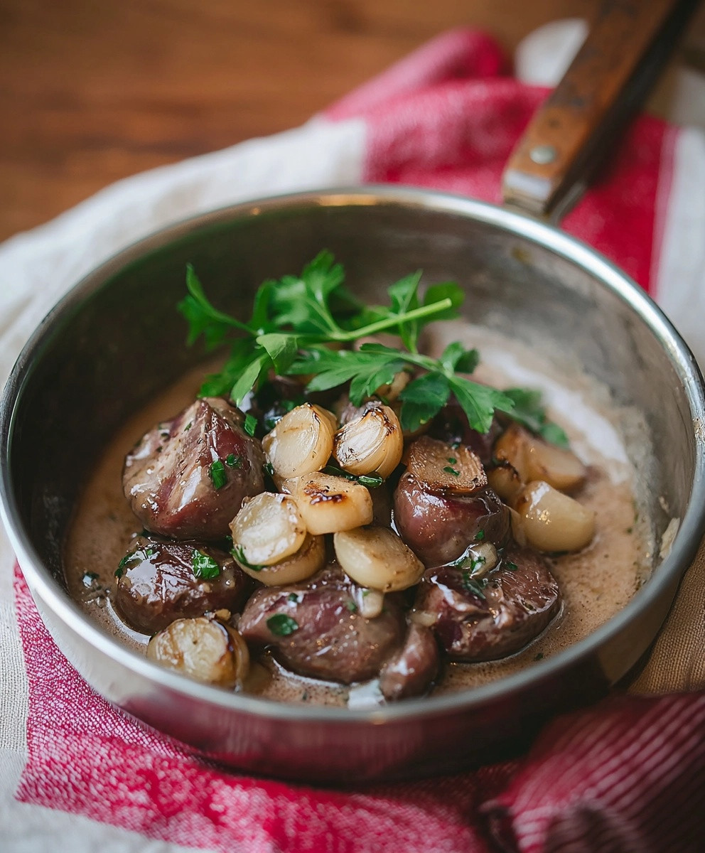 Rognon de veau sauce Madère