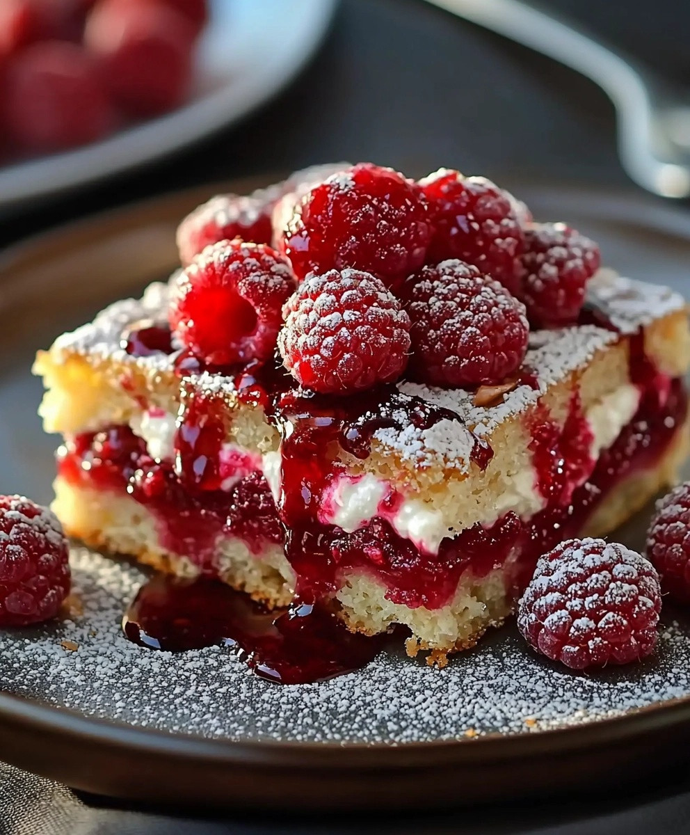 Délice Amandes Mascarpone Framboises
