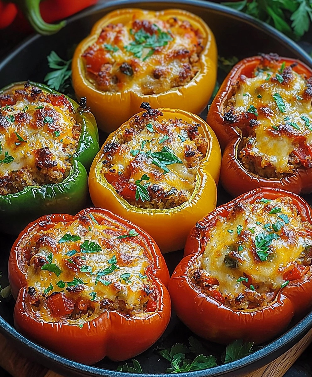 Poivrons farcis faciles