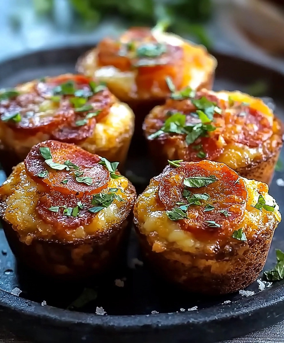 Muffins chorizo chèvre