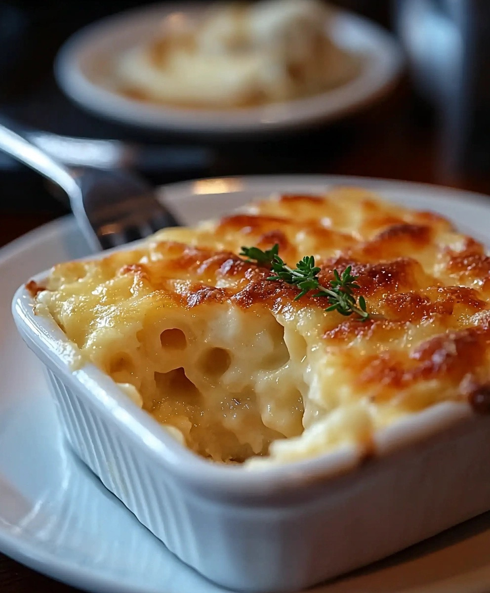 Gratin de macaronis Paul Bocuse