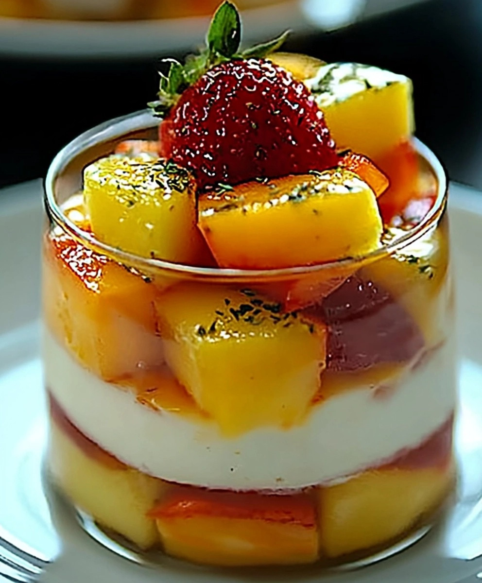 Délice Tropical dessert