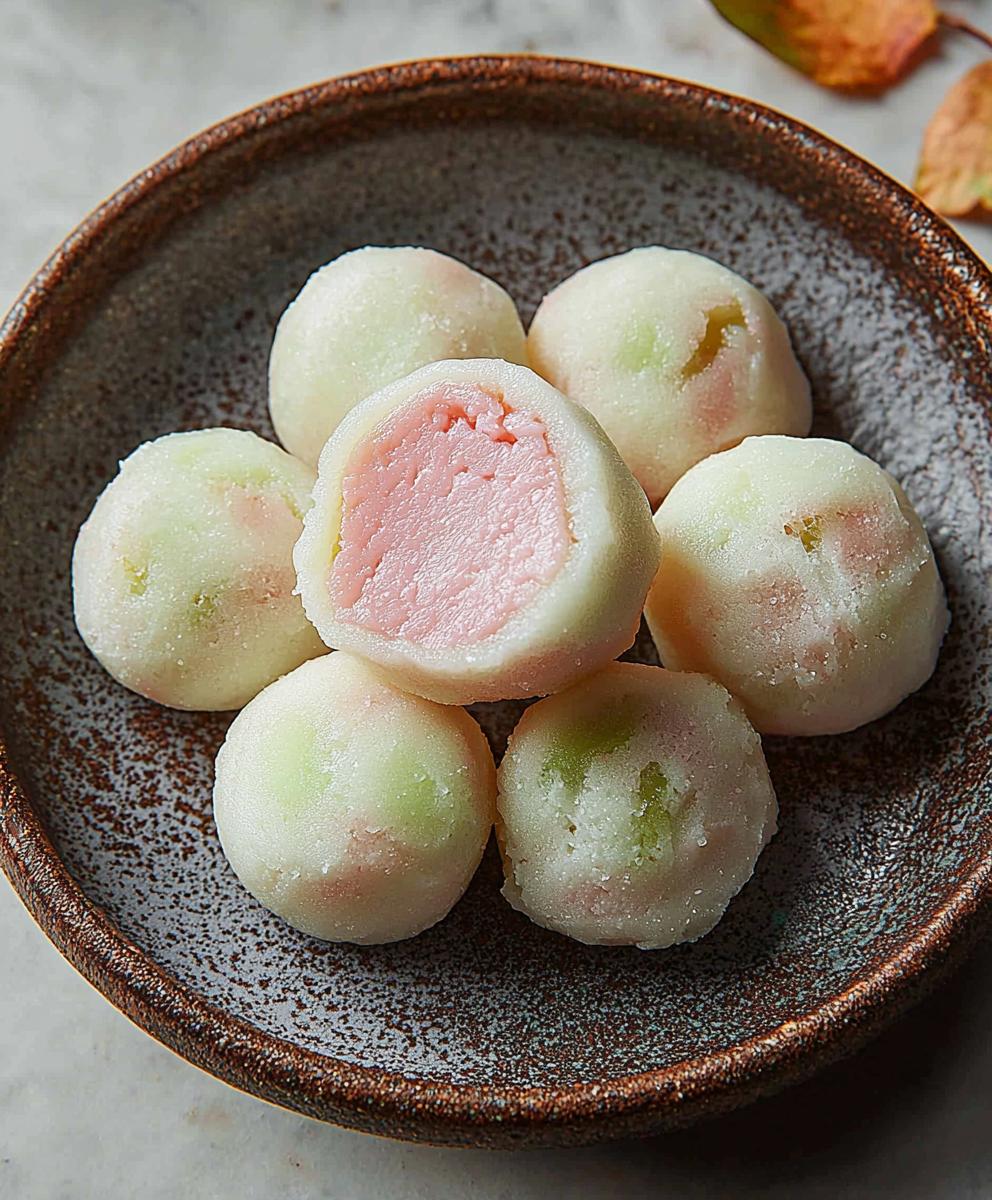 Mochi japonais