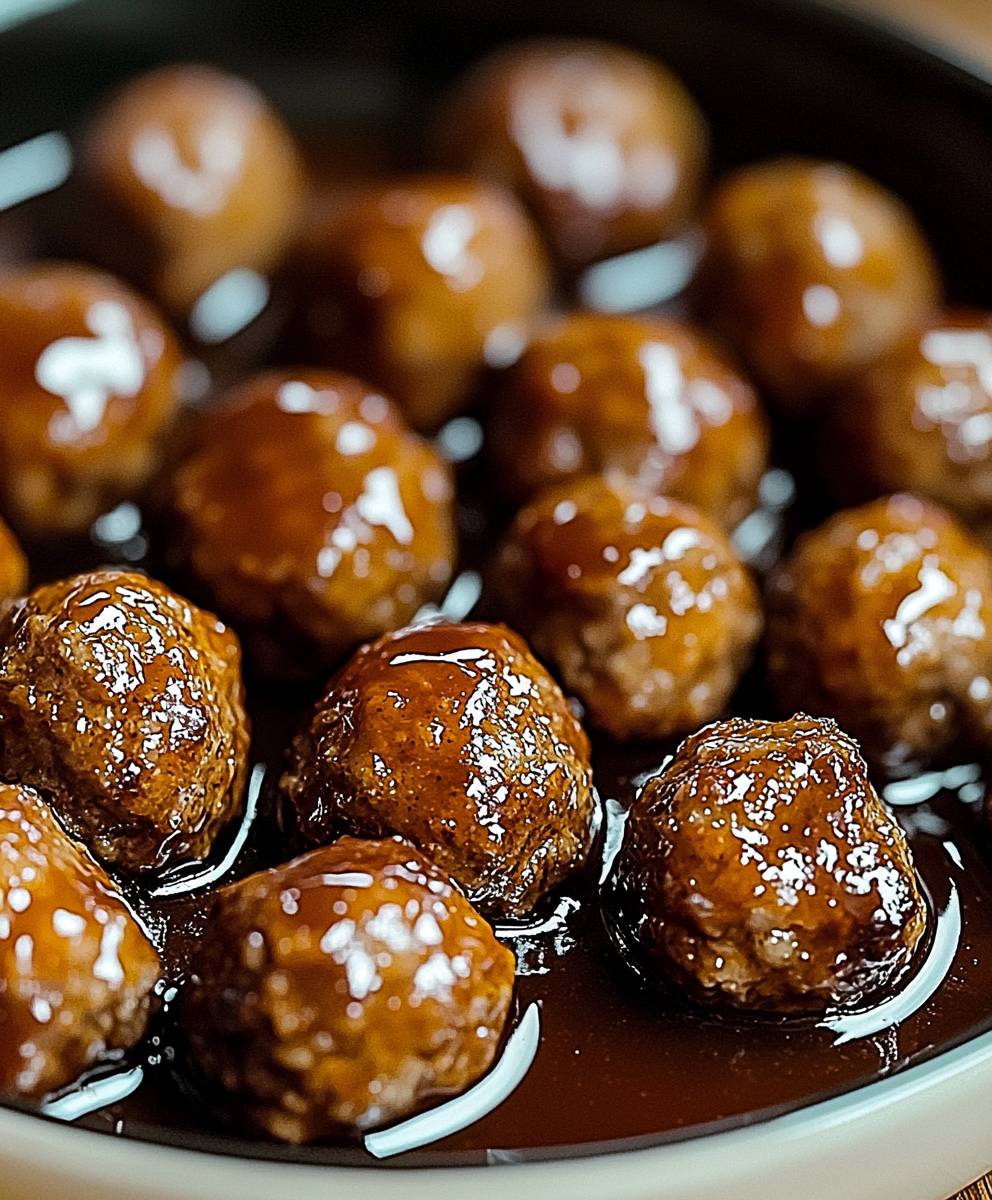 Boulettes steak Salisbury mijoteuse