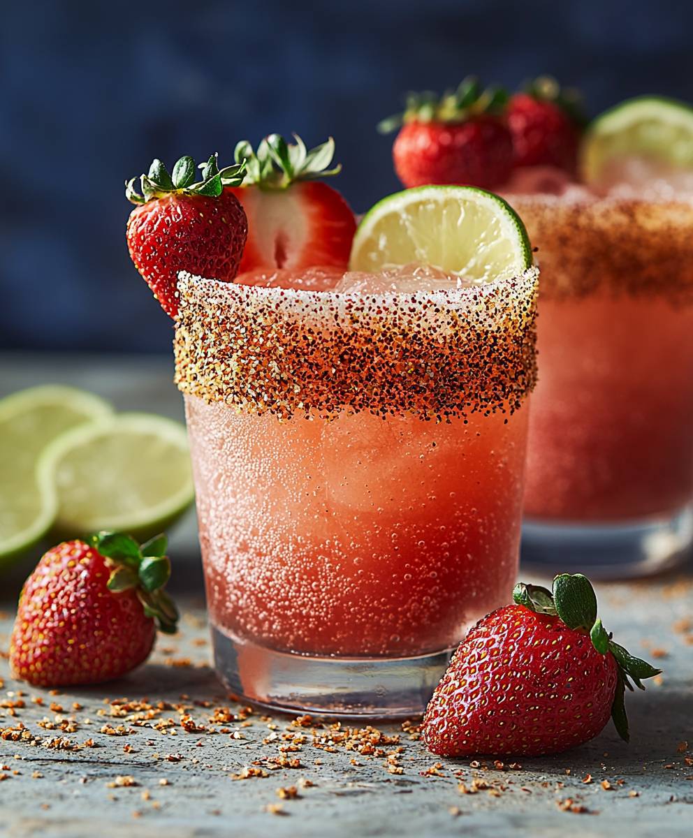 Margarita Tajin aux fraises