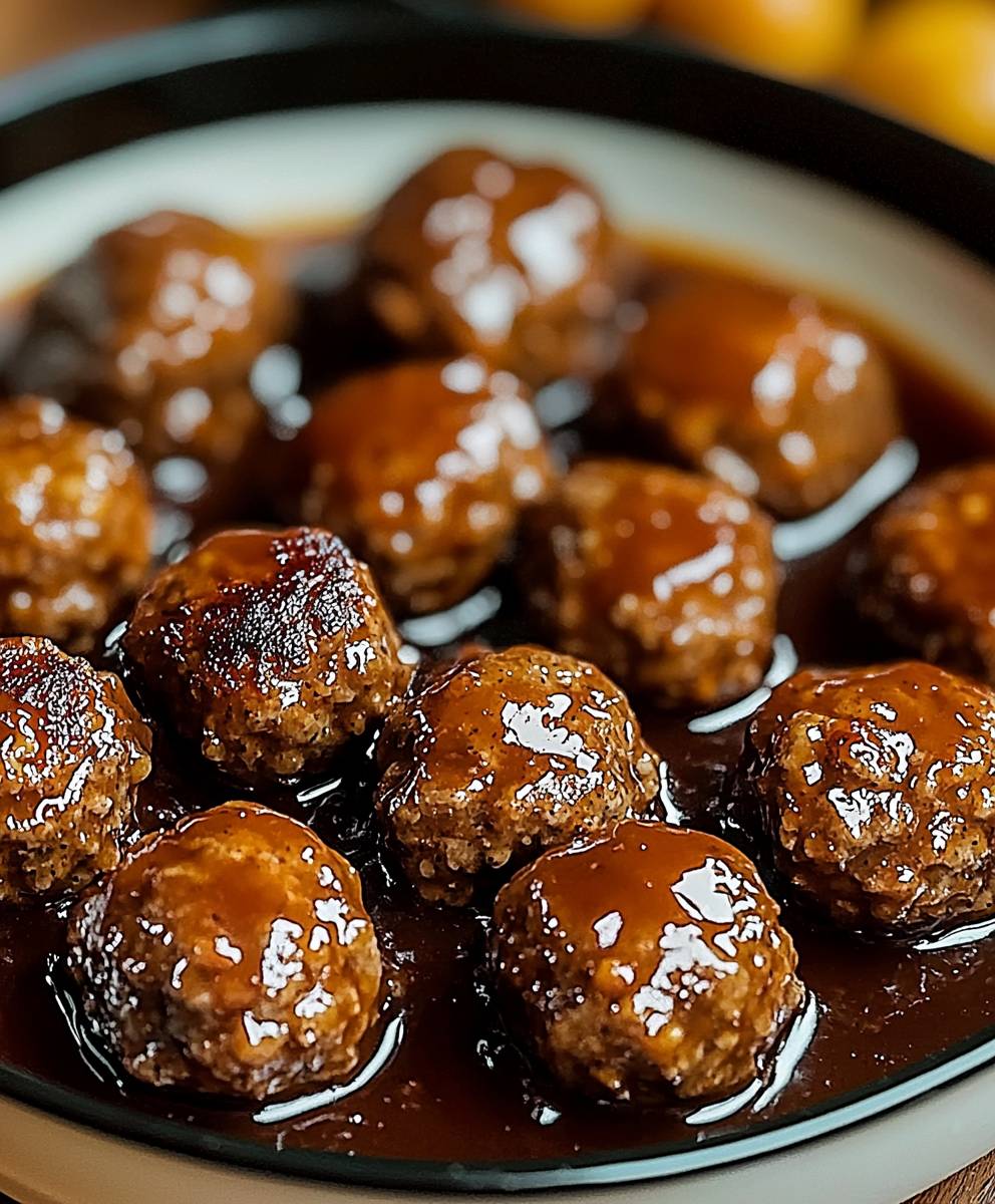 Boulettes steak Salisbury mijoteuse