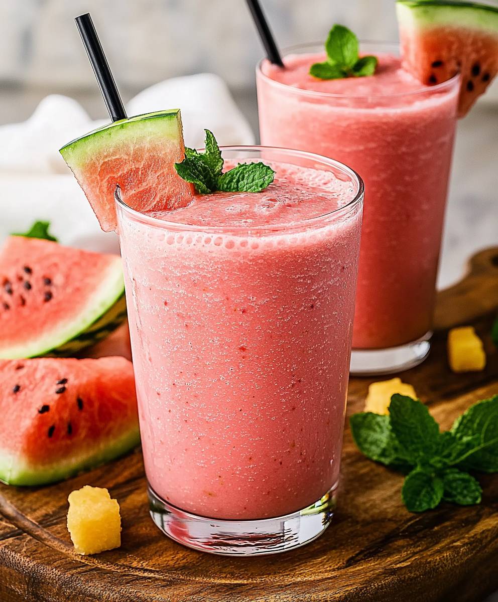 Smoothie pastèque