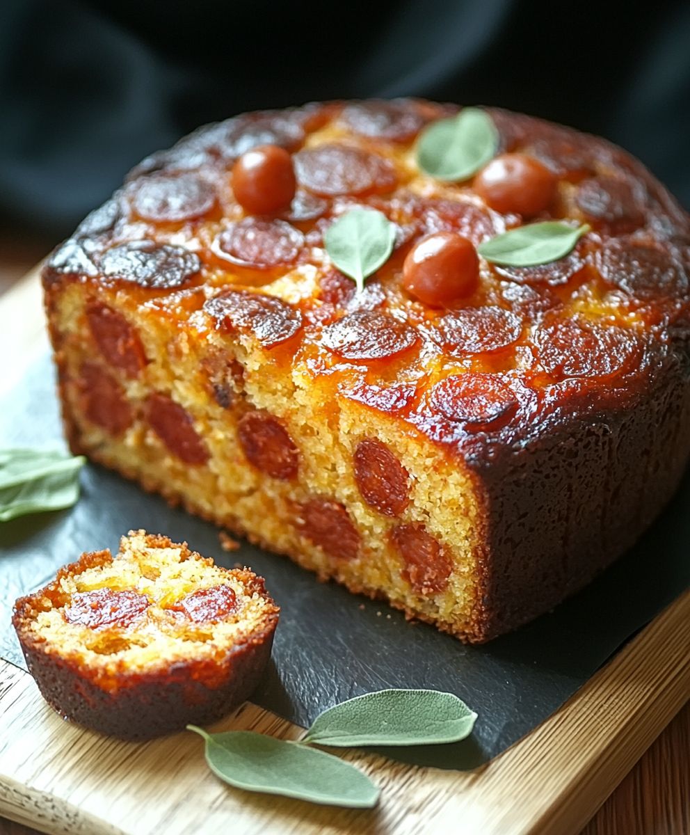 Cake au Chorizo Facile