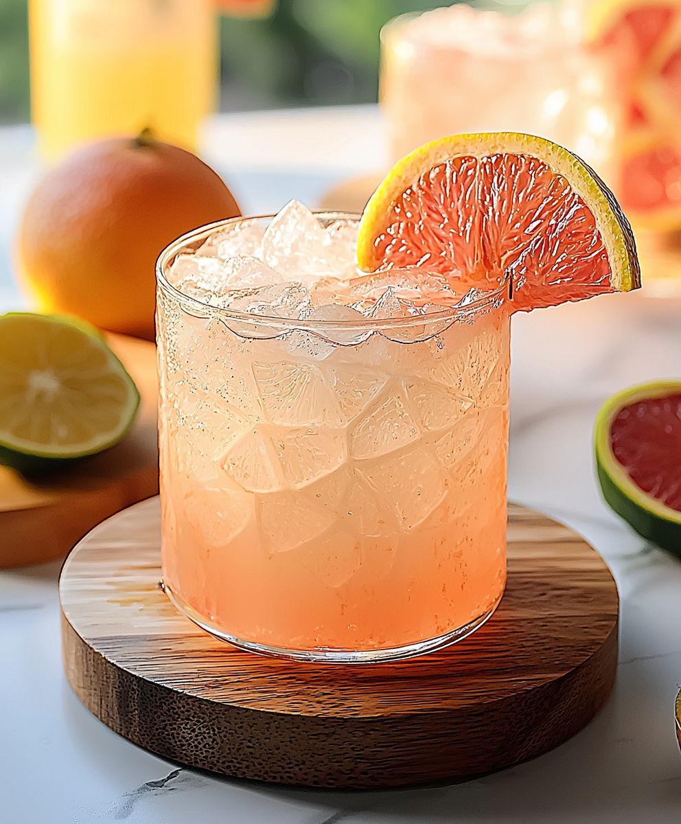 Paloma au pamplemousse