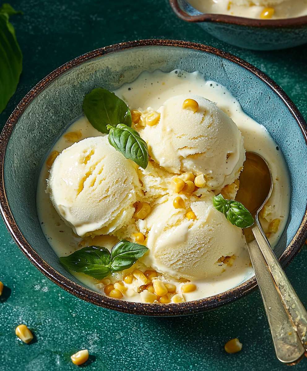 Glace au maïs