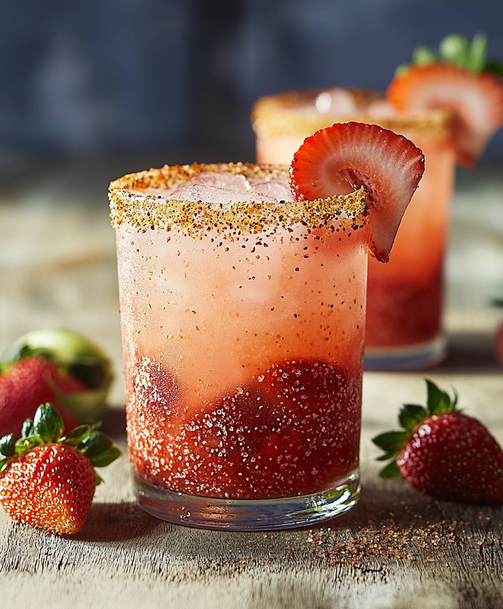 Margarita Tajin aux fraises