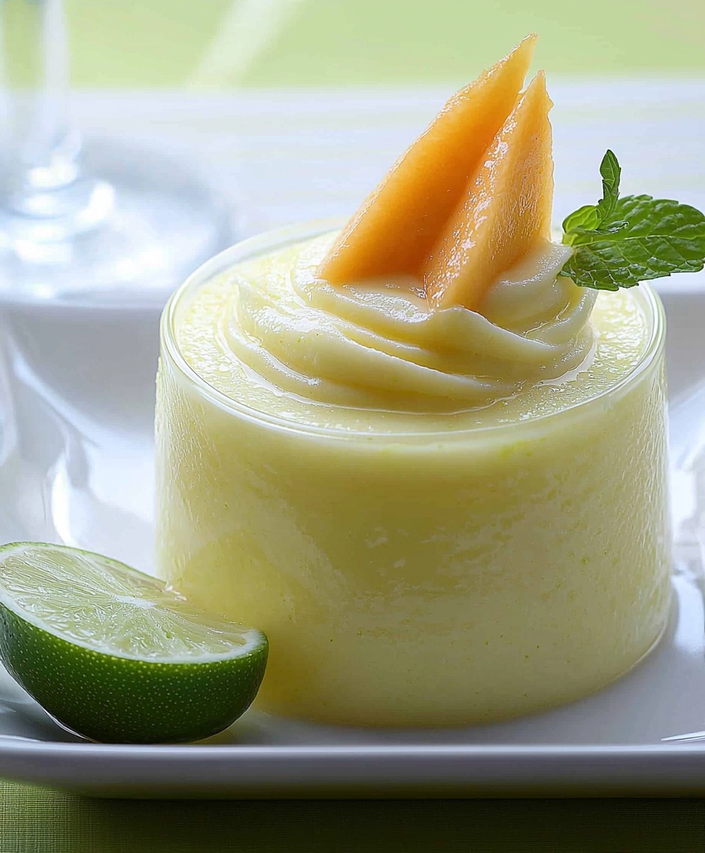 Mousse mangue citron vert