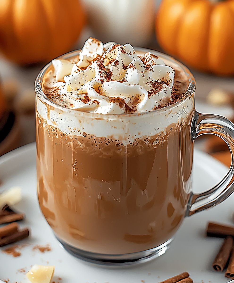 Chocolat chaud citrouille épices