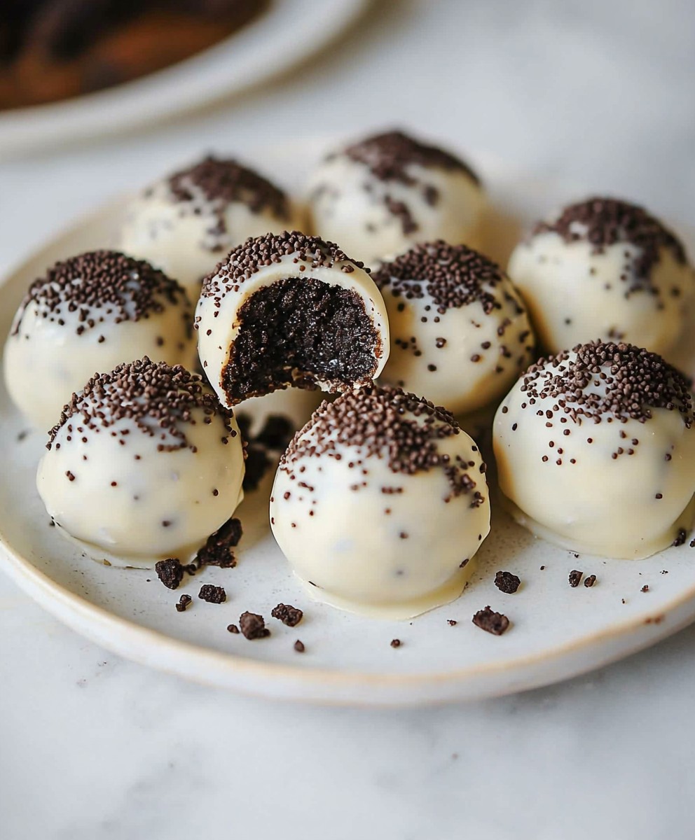 Truffes Oreo facile