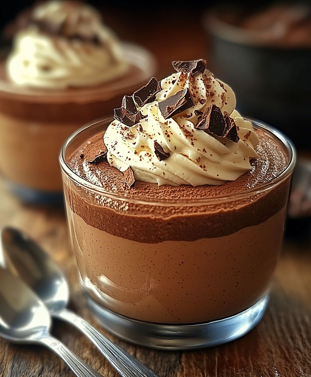 Mousses légères choco café