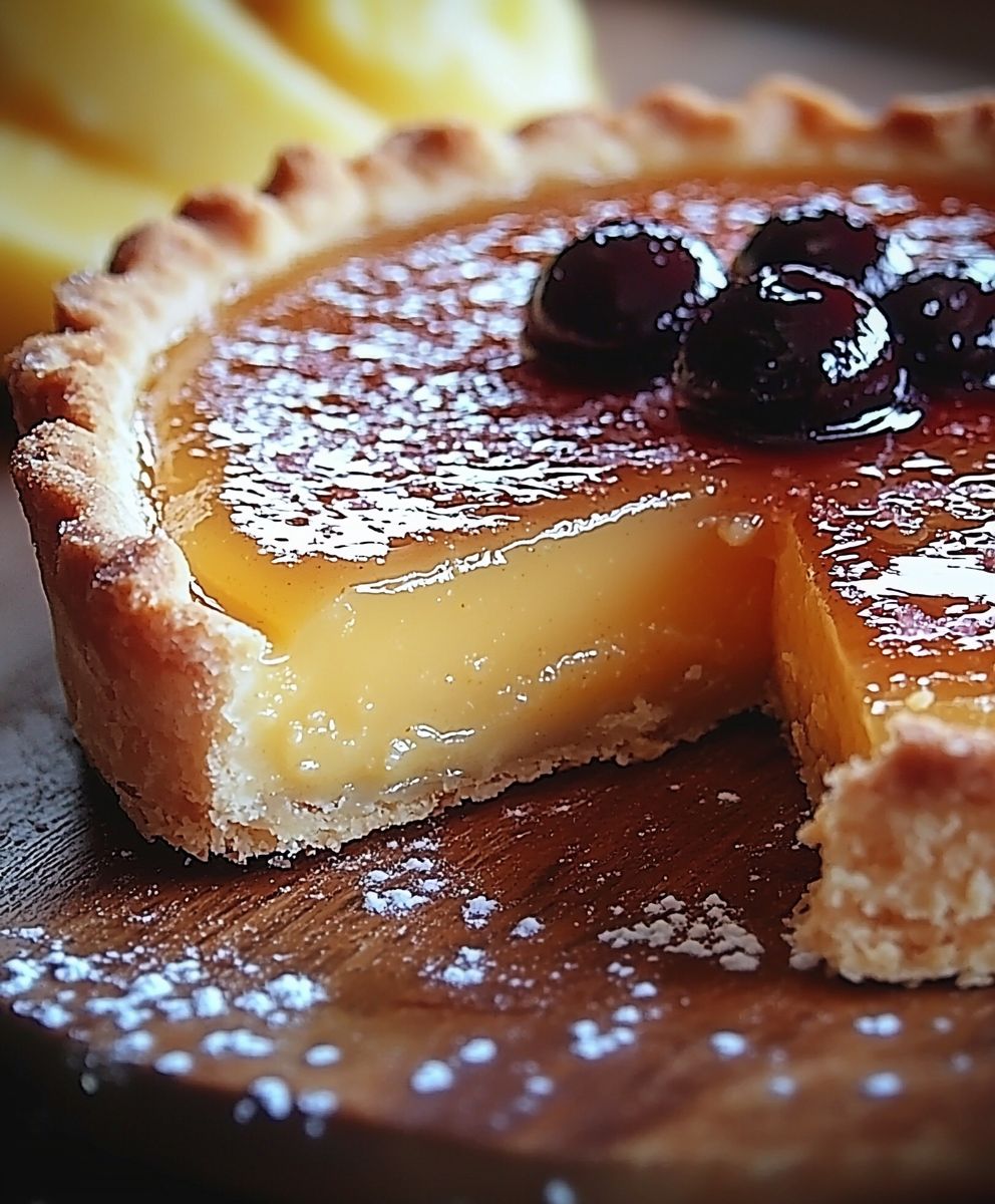 Tarte au sucre fondante gourmande