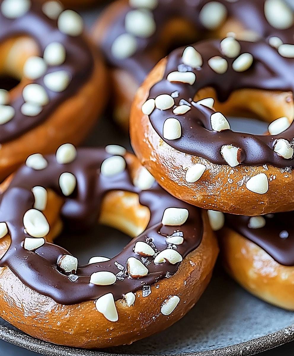 Bretzels au chocolat facile