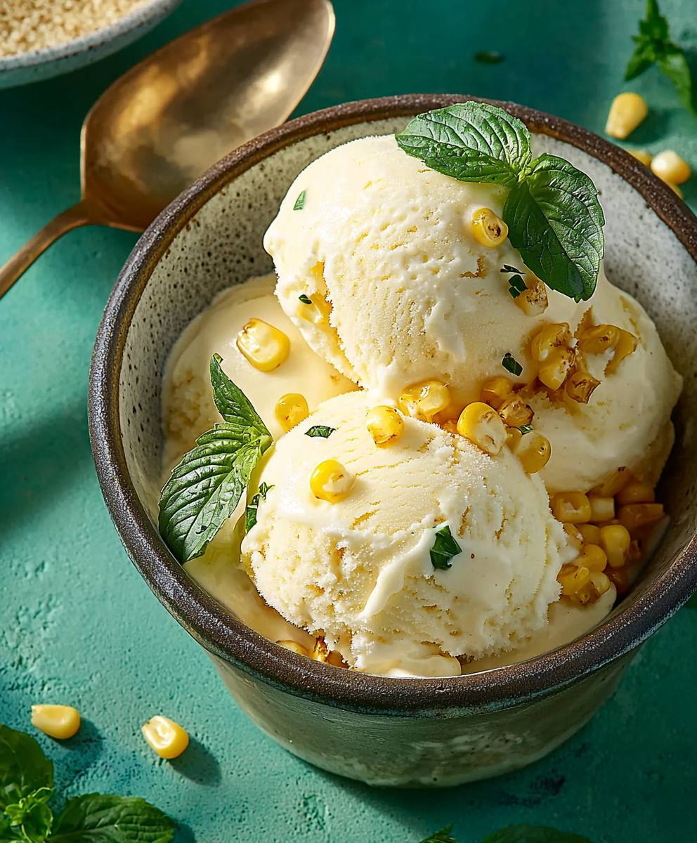 Glace au maïs