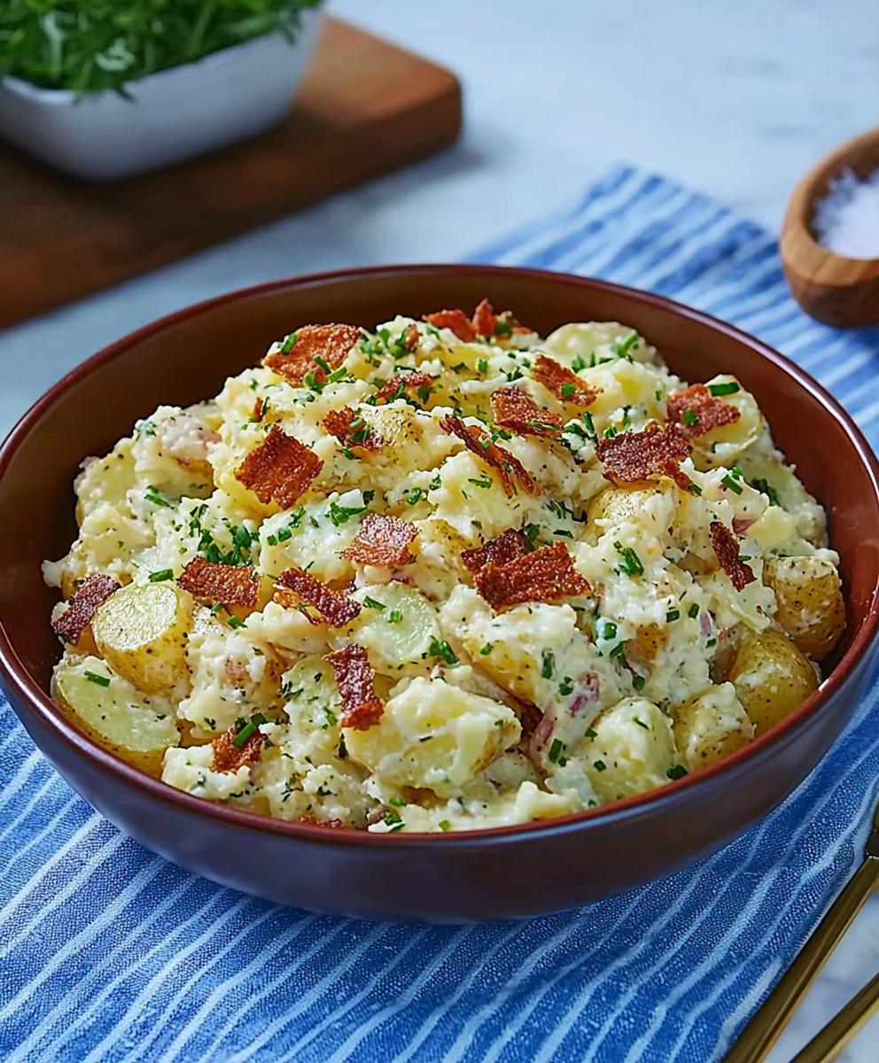 Salade de pommes de terre du Sud