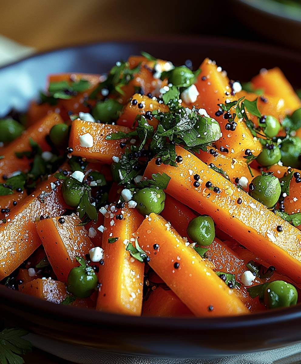 Salade de carottes Madras