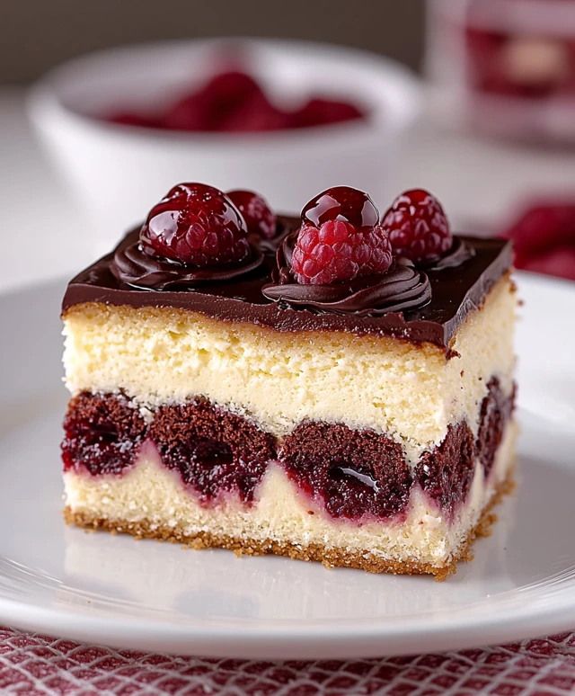Gâteau Donauwelle délicieux