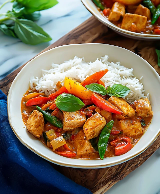 Curry thaï Panang légumes