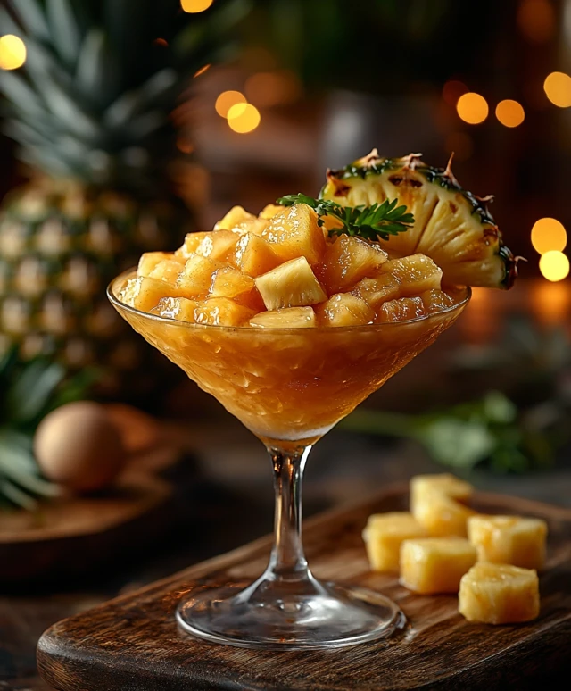 Margarita ananas gingembre