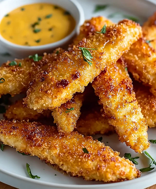 Tenders de poulet panés