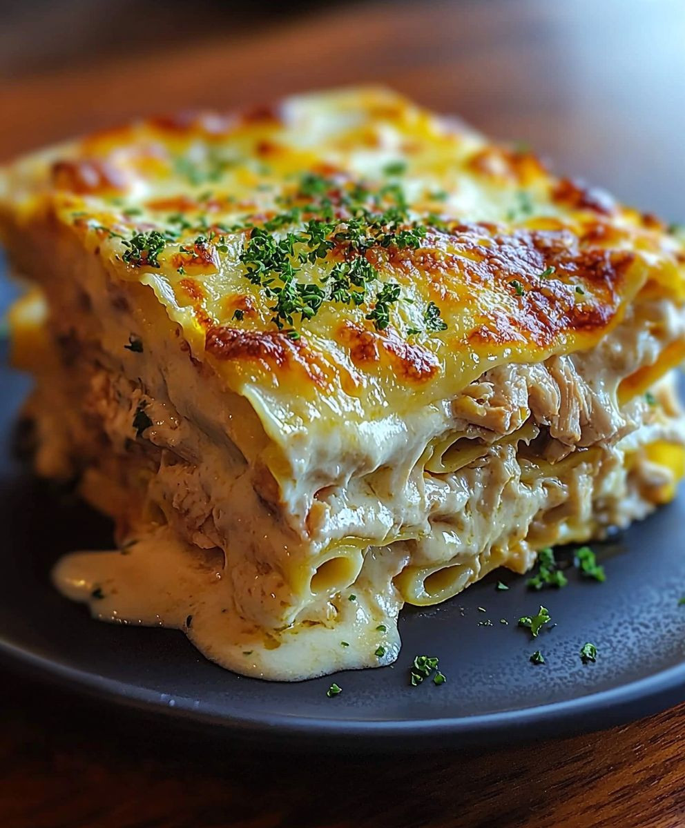 Lasagnes Poulet Fondantes