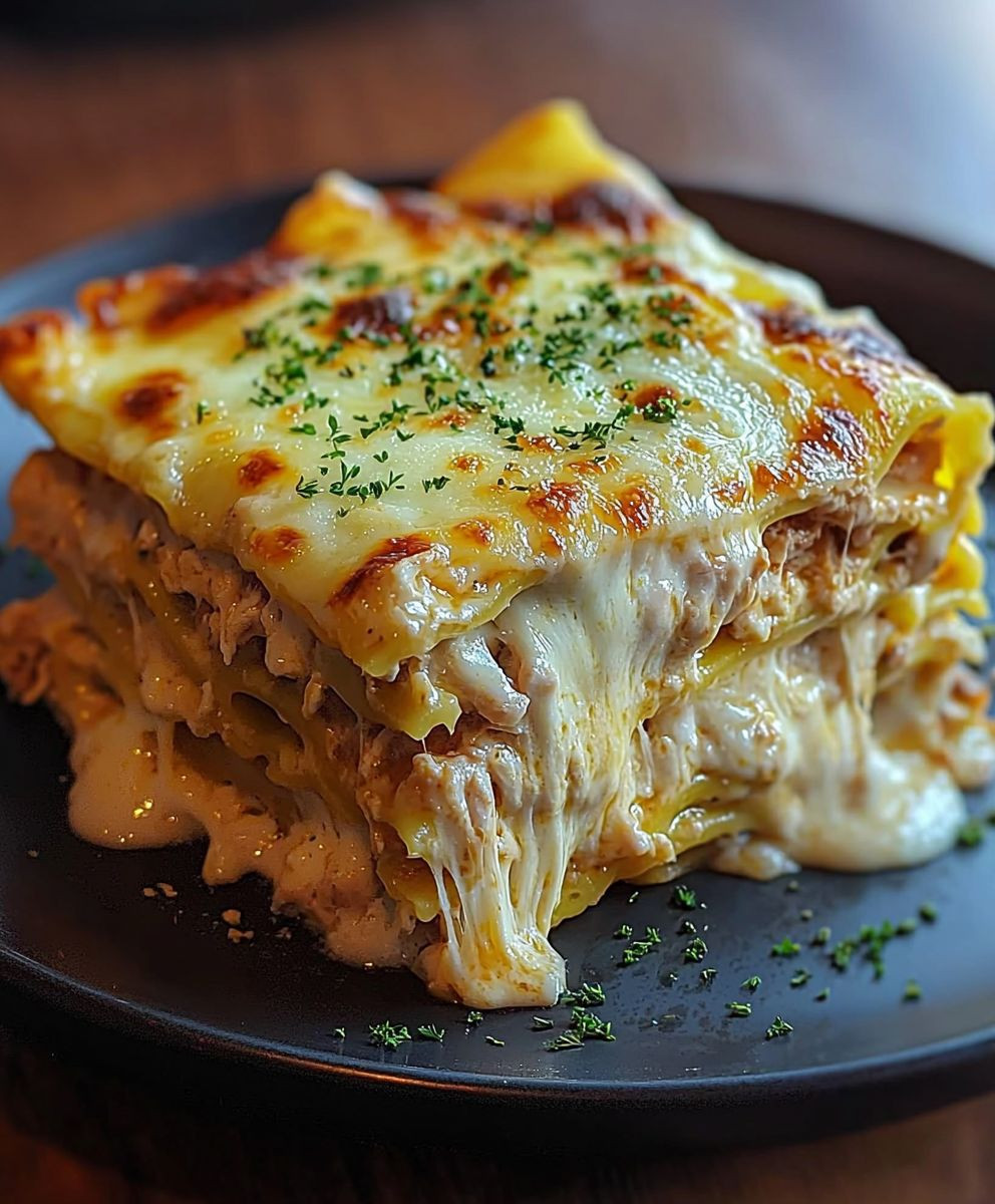 Lasagnes Poulet Fondantes