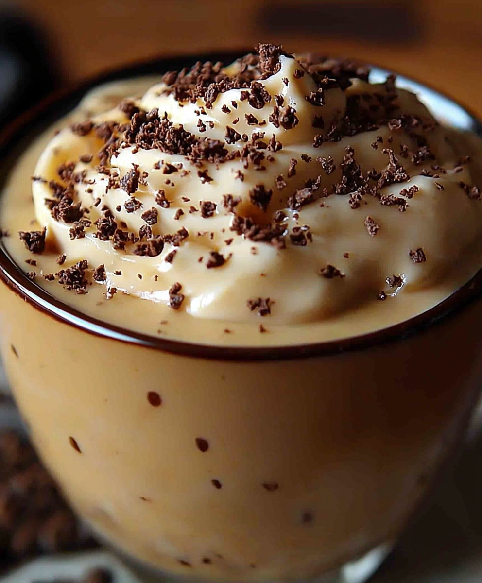 Mousse au café veloutée