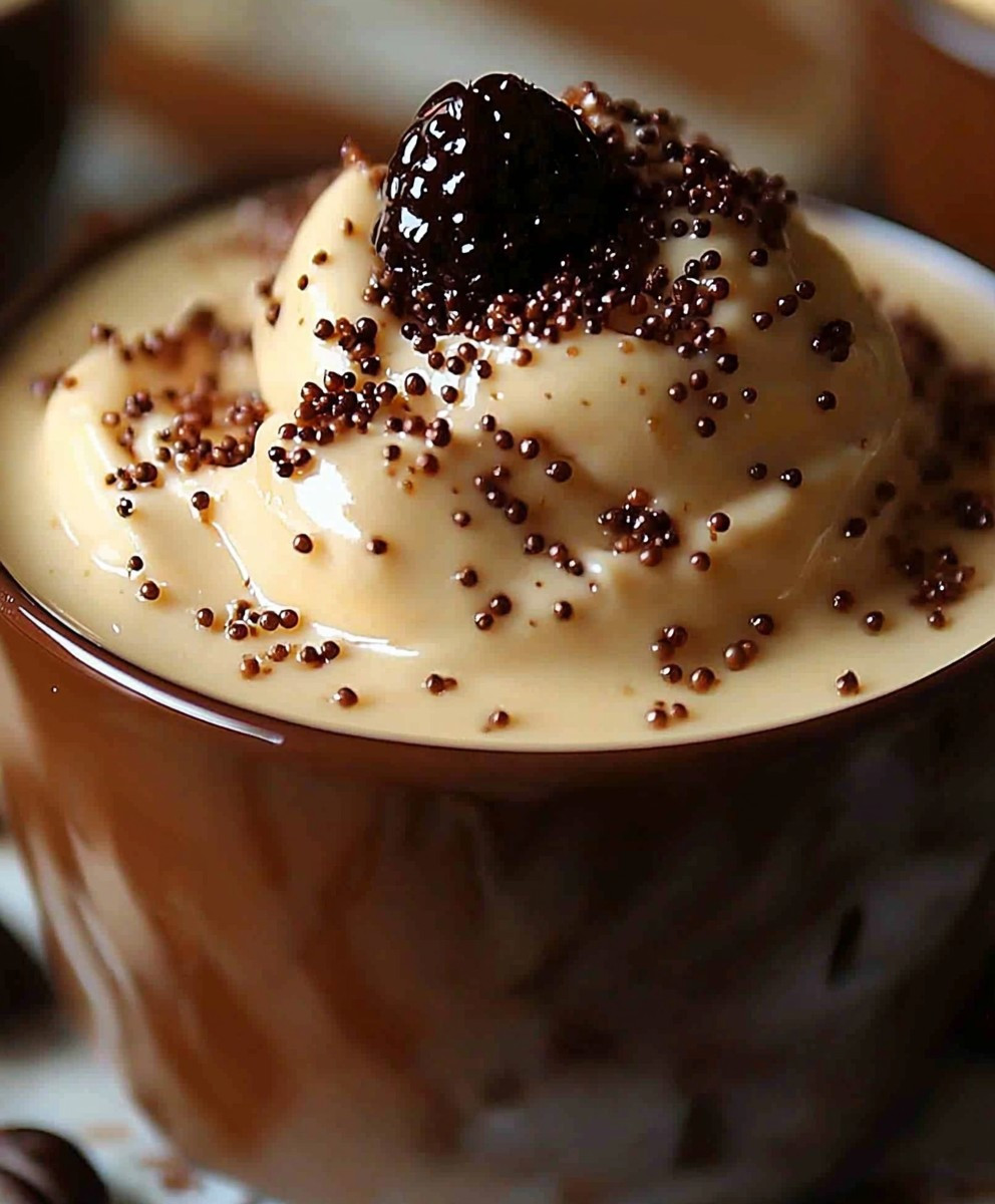 Mousse au café veloutée