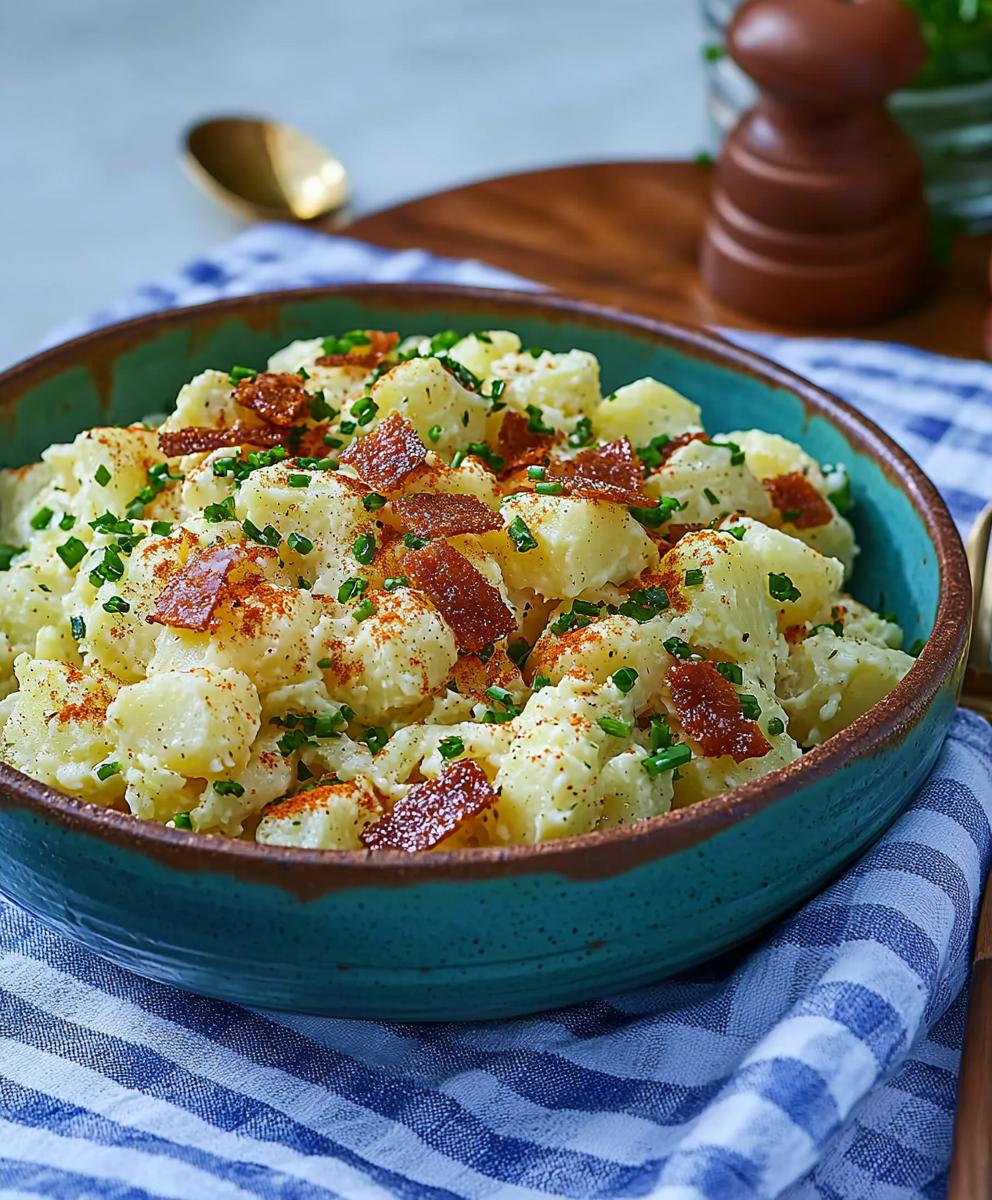 Salade de pommes de terre du Sud