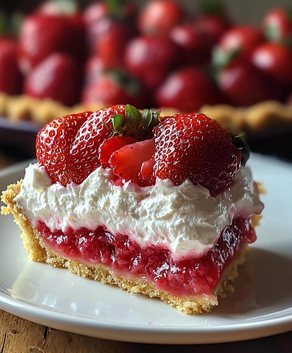 Tarte Cool Whip fraises