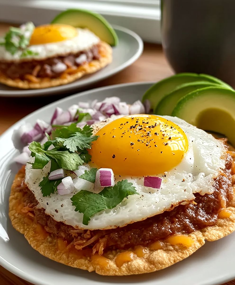 Tostadas Chili Rouge Oeufs
