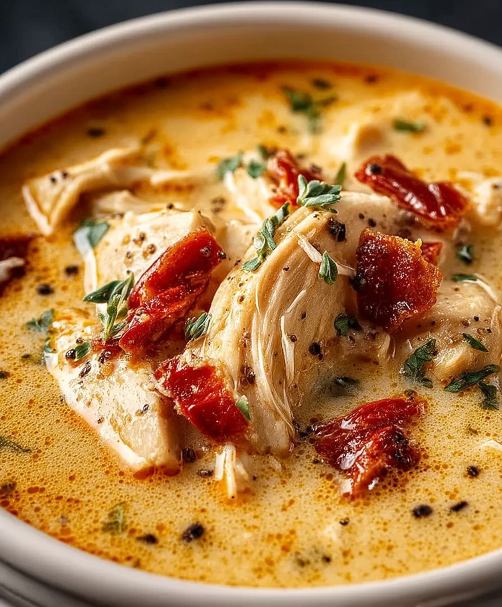 Soupe poulet crémeuse Instant Pot