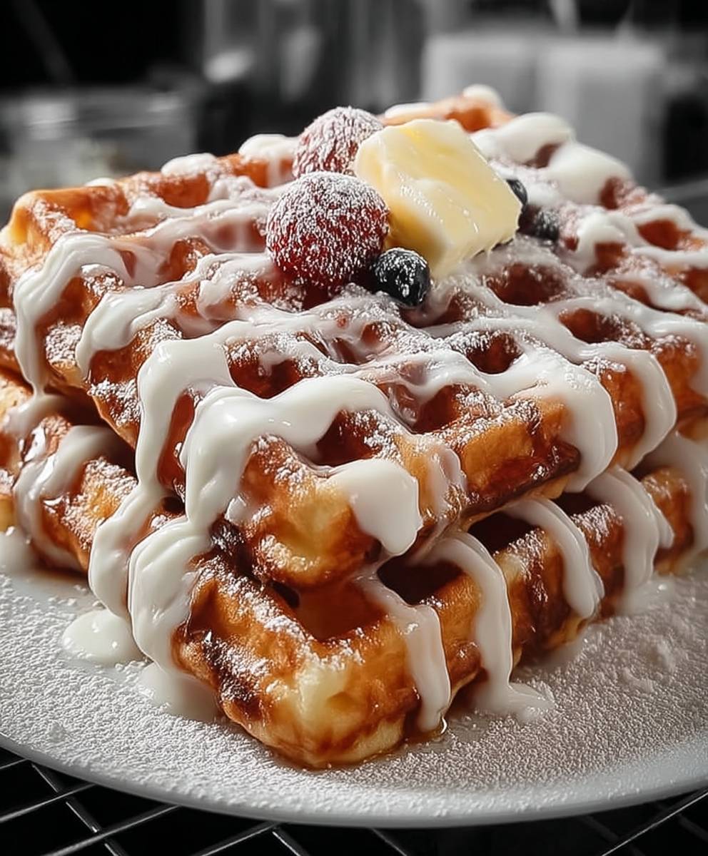 Gaufres cannelle