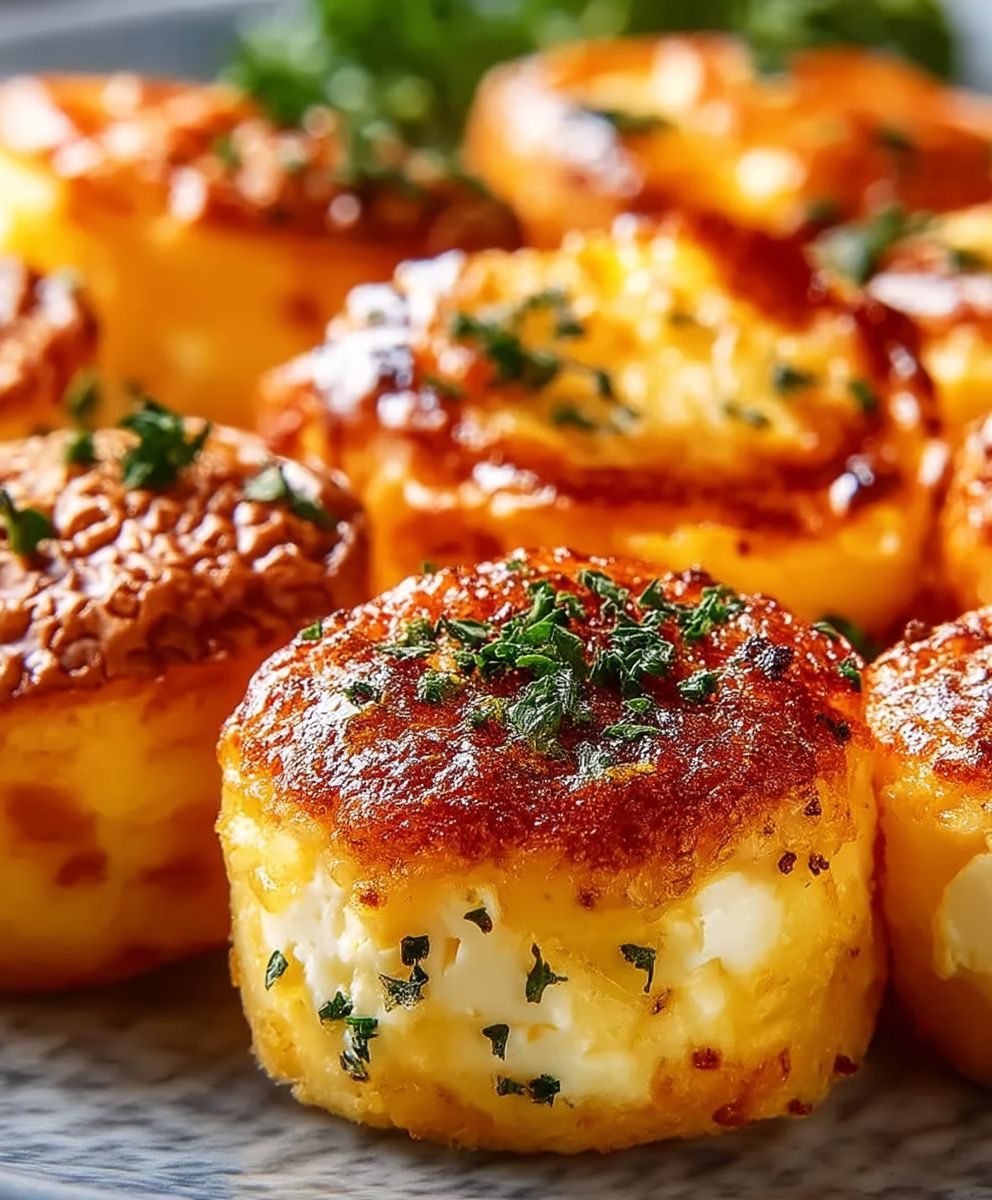 Bouchées oeuf fromage blanc