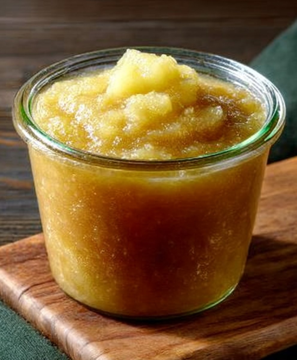 Compote de pommes à l ancienne