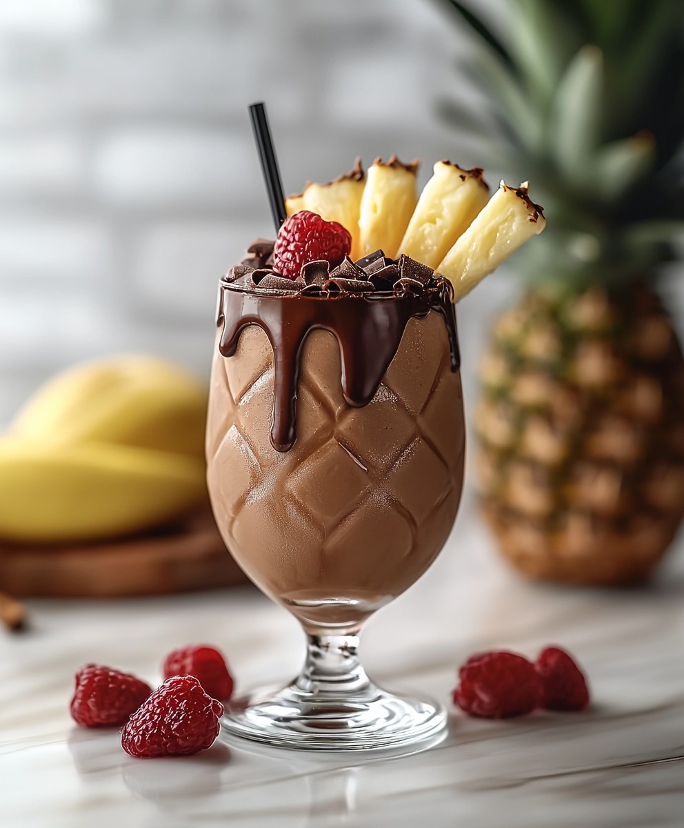 Pina Colada au chocolat
