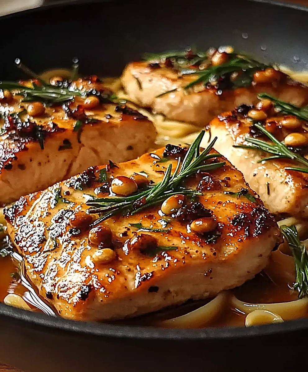 Pâtes crémeuses poulet toscan