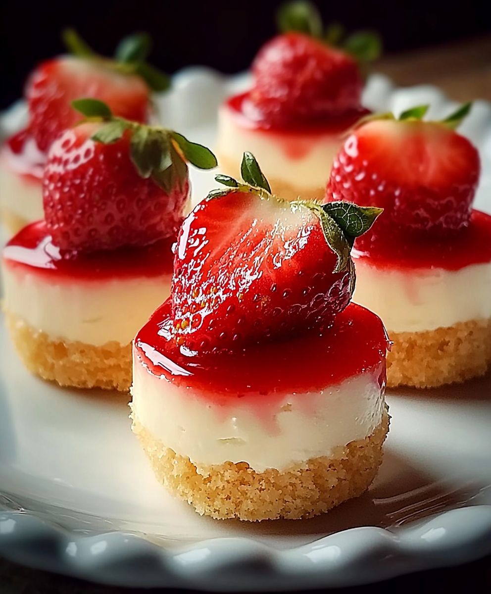 Cheesecake à la fraise