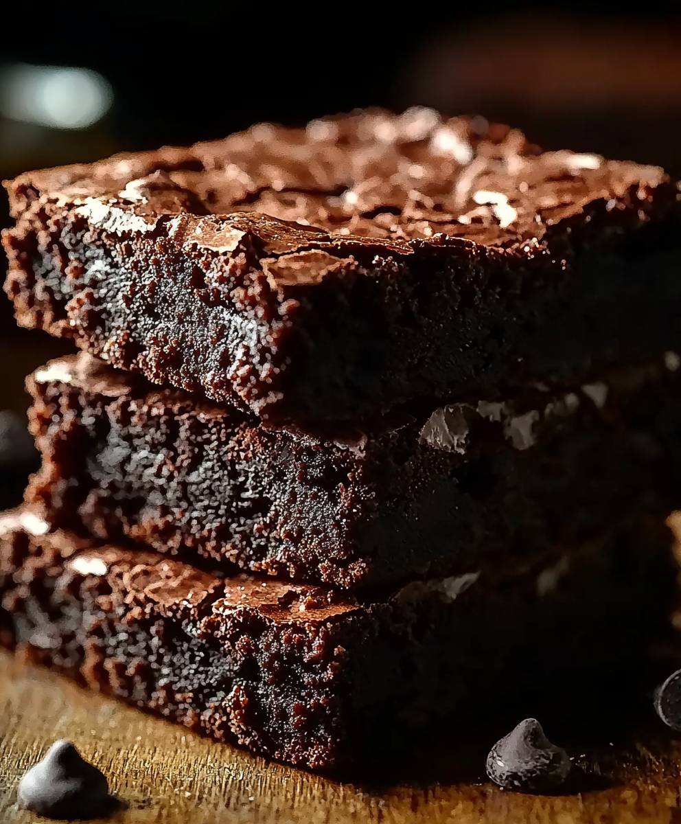 Brownies fondants chocolat