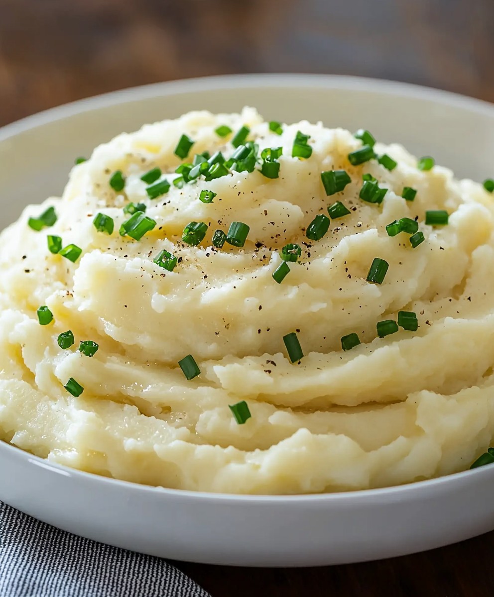 Purée de pommes de terre crémeuse