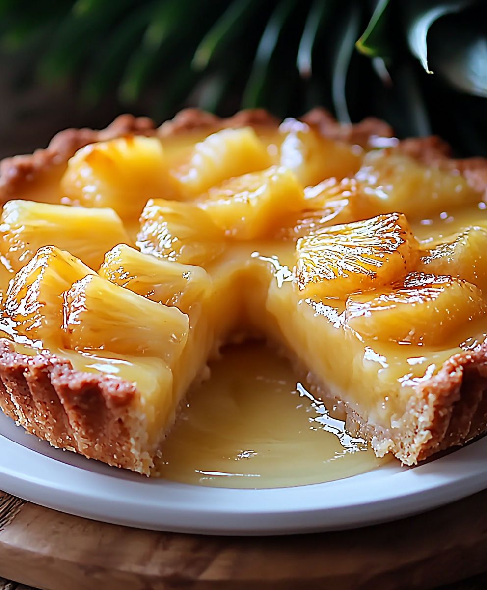 Tarte ananas du Sud
