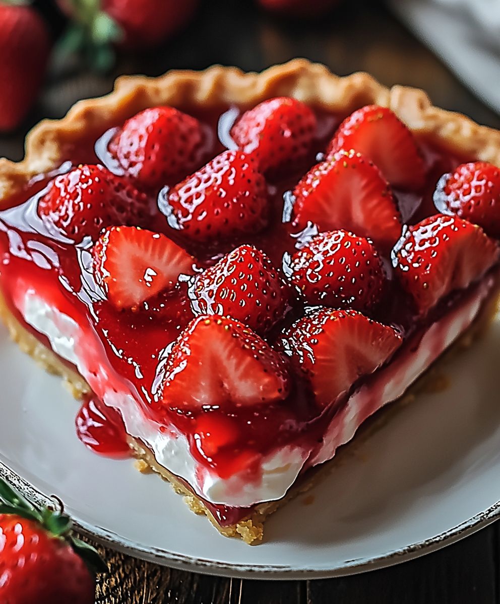 Tarte aux fraises facile