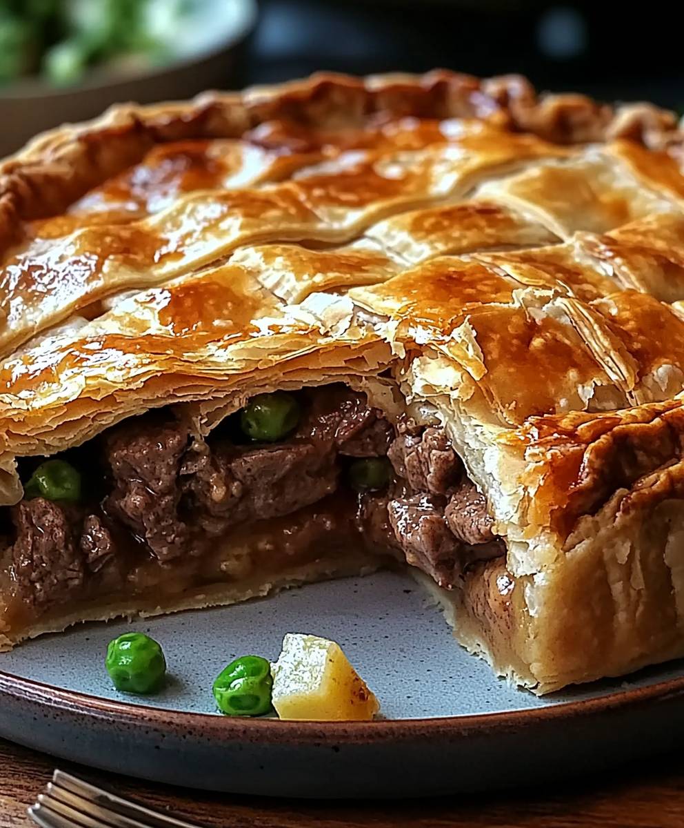 Tourte au boeuf