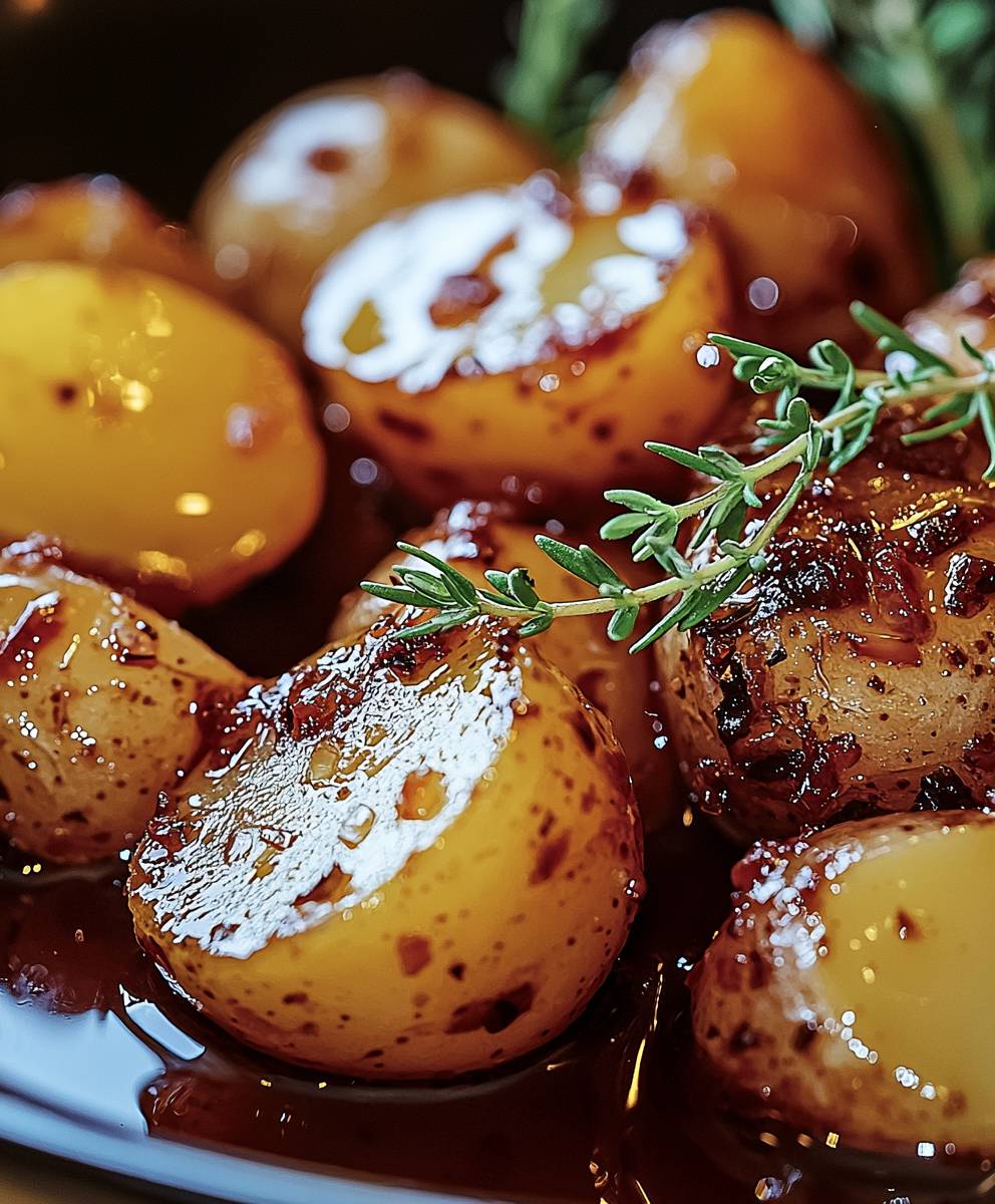 Pommes de terre sucrées brunes