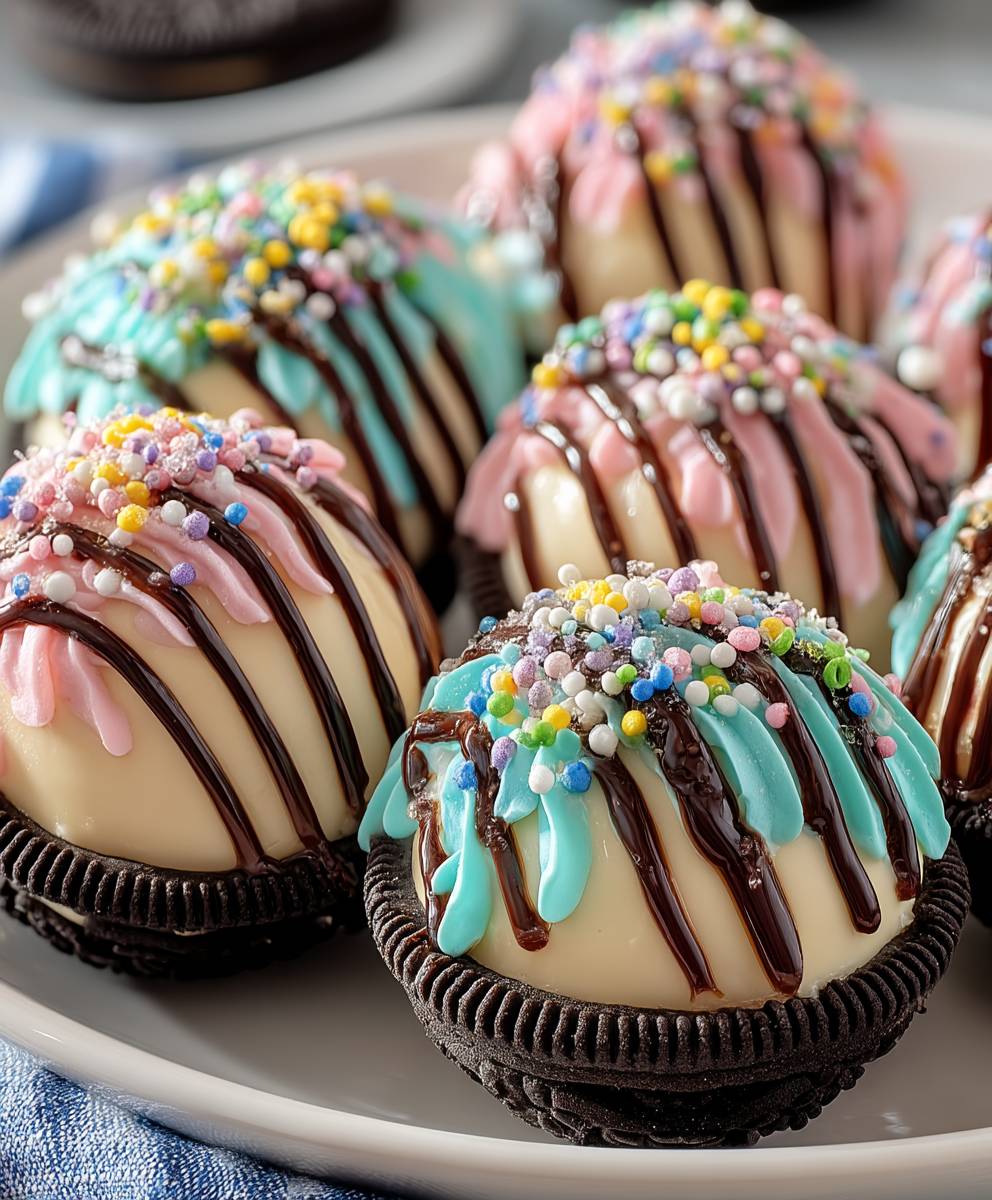 Boules Oreo Pâques